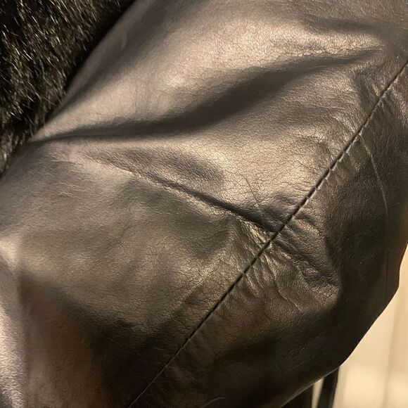 Mr Sabre Rare Vintage Late 70’s early 80’s Leather Coat - Picture 15 of 16